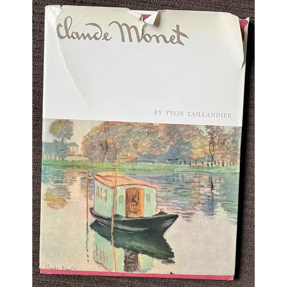 Claude Monet by Yvon Taillandier QLP Art Series Printed In Italy Vintage